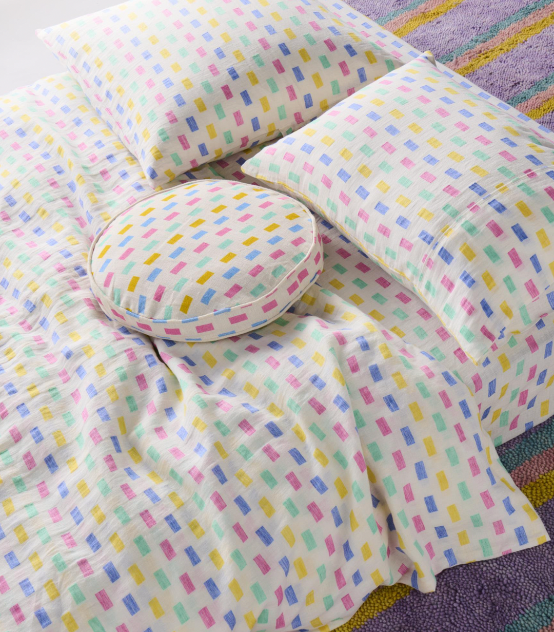 Kip & Co Tic Tak Upholstery Pea Cushion