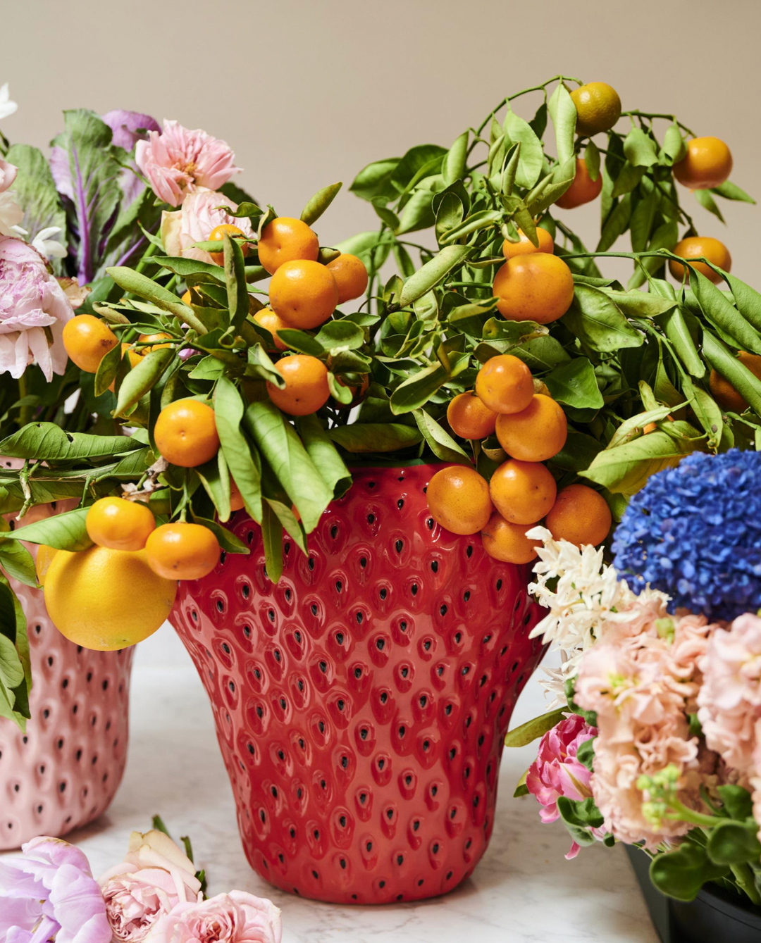 Kip & Co Strawberry Vase
