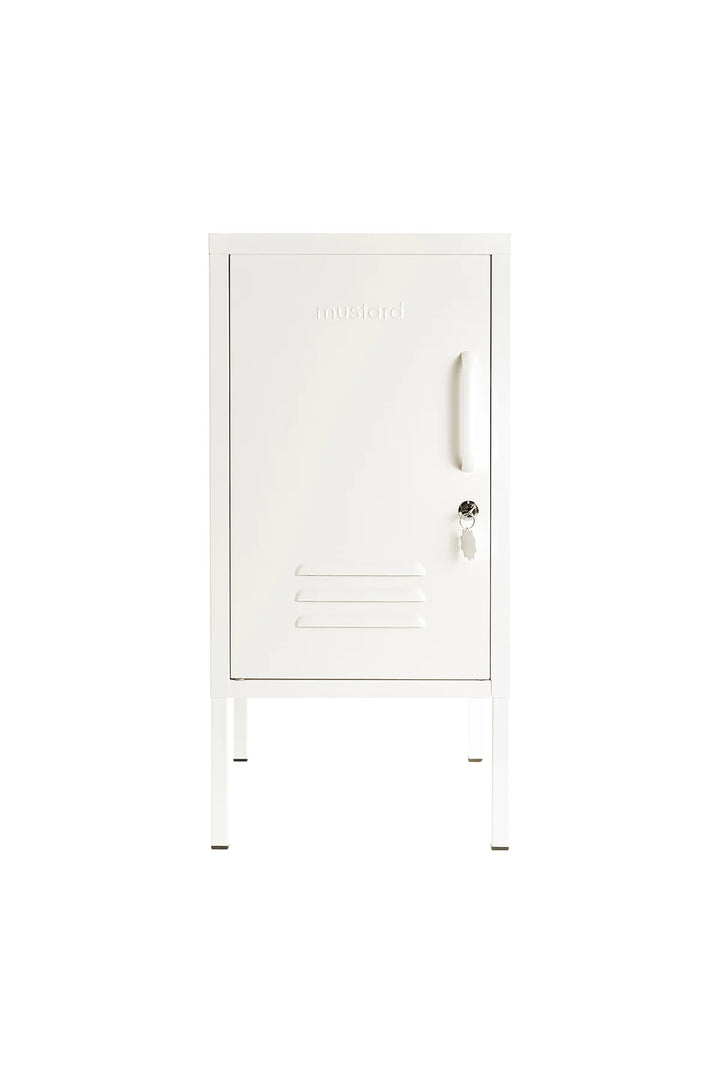 Mustard Made Shorty Locker - White