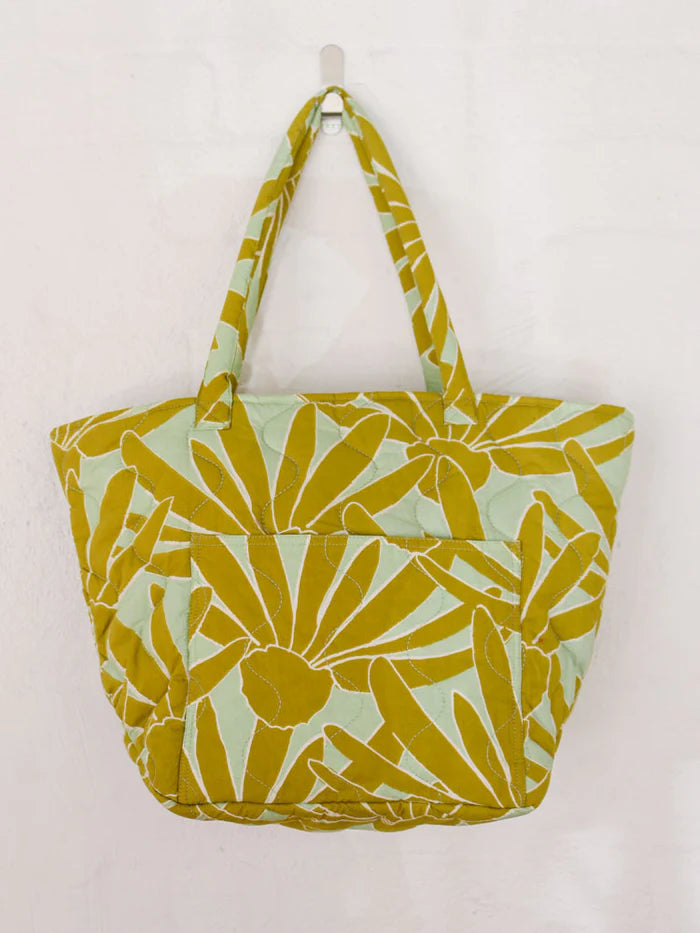 Mosey Me Margarita Quilted Bag - Mint