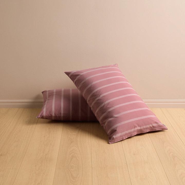 Hommey Pillowcase Pair - Dusty Pink