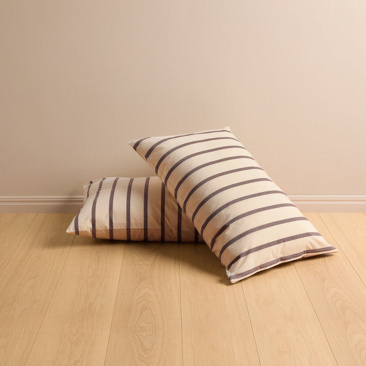 Hommey Pillowcase Pair - Raisin