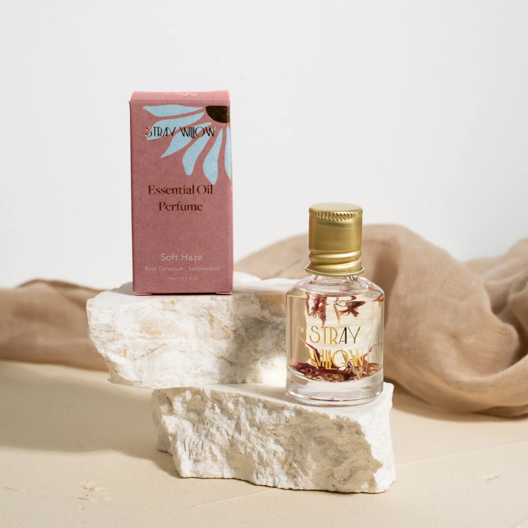 Stray Willow Essential Oil Perfume Roller - Soft Haze