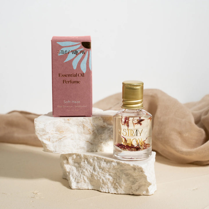 Stray Willow Essential Oil Perfume Roller - Soft Haze