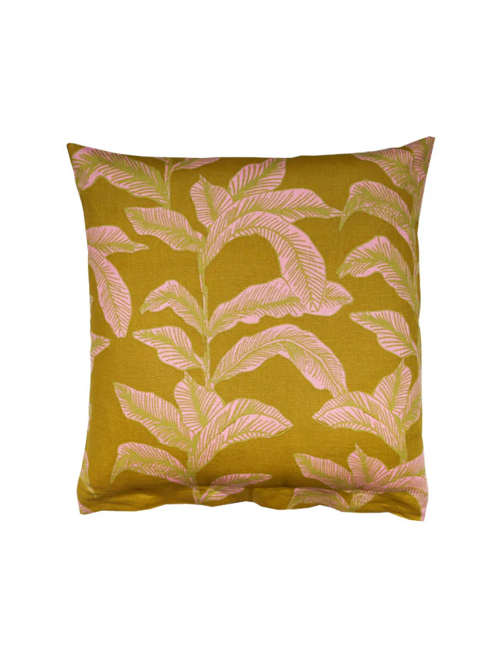 Mosey Me Meridian Gold Euro Pillowcase Set