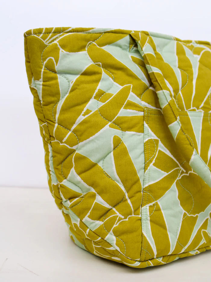 Mosey Me Margarita Quilted Bag - Mint