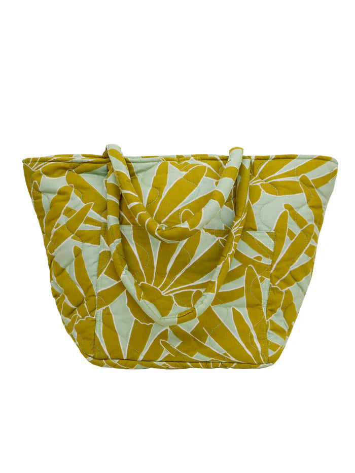 Mosey Me Margarita Quilted Bag - Mint