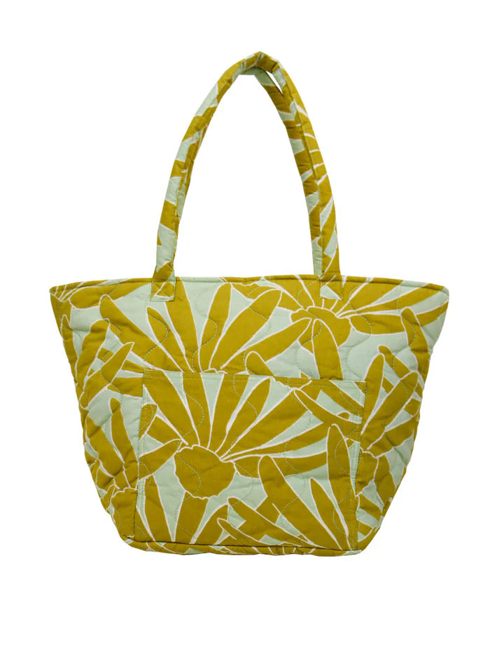 Mosey Me Margarita Quilted Bag - Mint