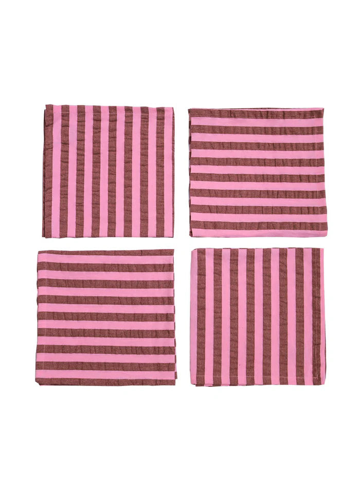 Mosey Me Sundae Seersucker Napkin Set