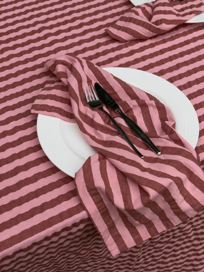Mosey Me Sundae Seersucker Napkin Set