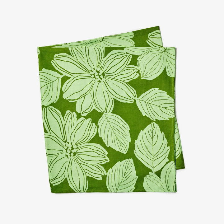 Bonnie & Neil Margot Green Tablecloth