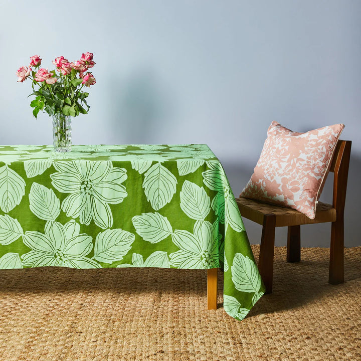 Bonnie & Neil Margot Green Tablecloth
