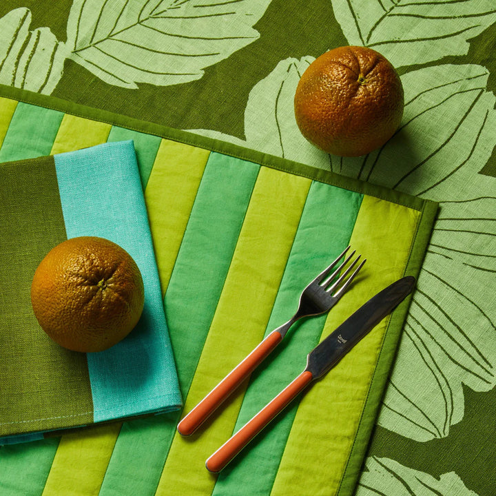 Bonnie & Neil Margot Green Tablecloth