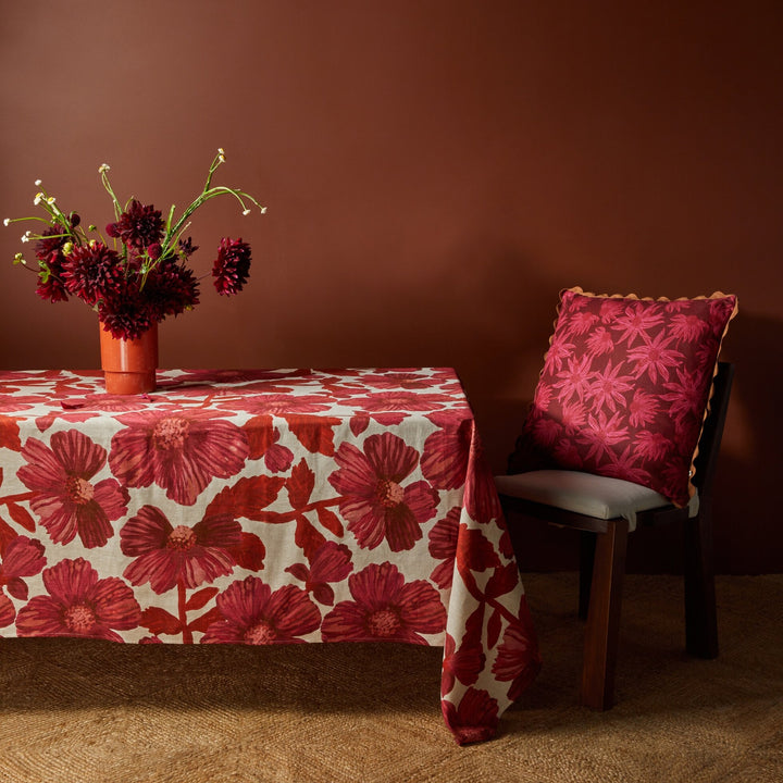 Bonnie & Neil Leon Cerise Tablecloth