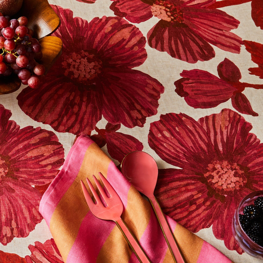 Bonnie & Neil Leon Cerise Tablecloth