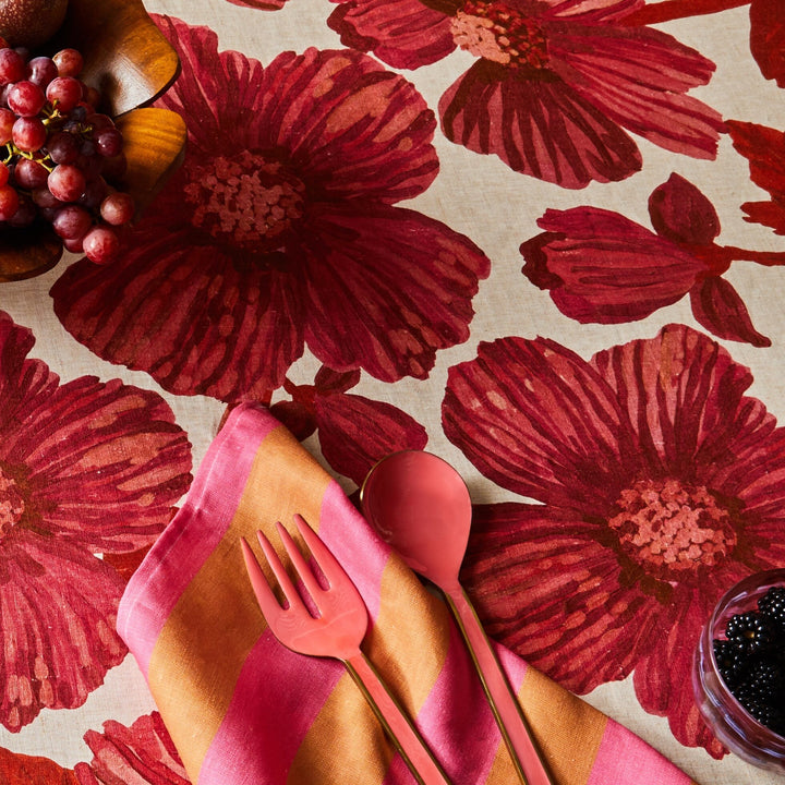 Bonnie & Neil Leon Cerise Tablecloth