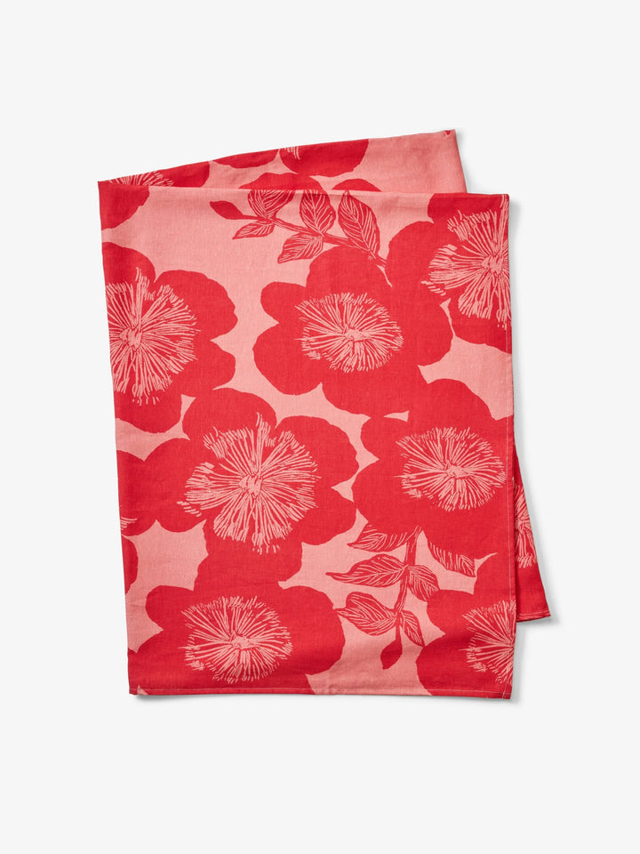 Bonnie & Neil Jardin Pink Linen Tablecloth