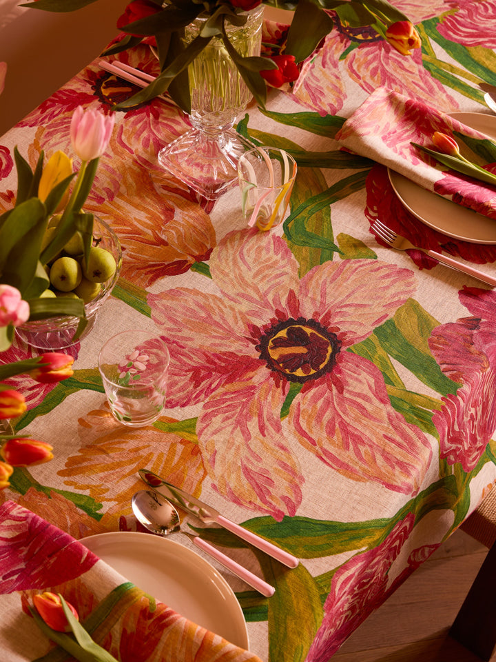 Bonnie & Neil Tulip Multi Tablecloth
