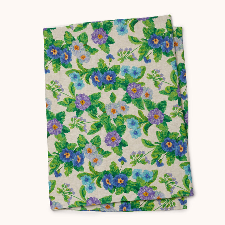 Bonnie & Neil Summer Patch Blue Tablecloth