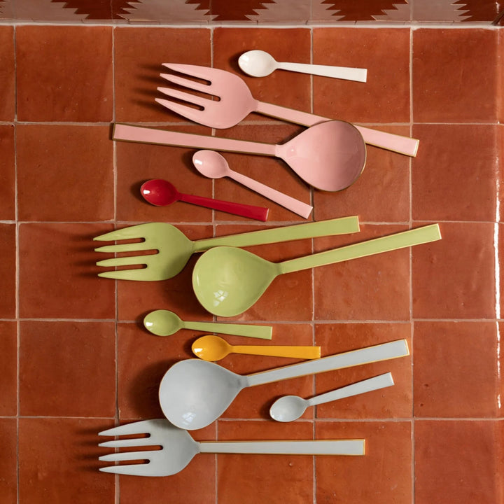 Bonnie & Neil Enamel Teaspoon Mustard