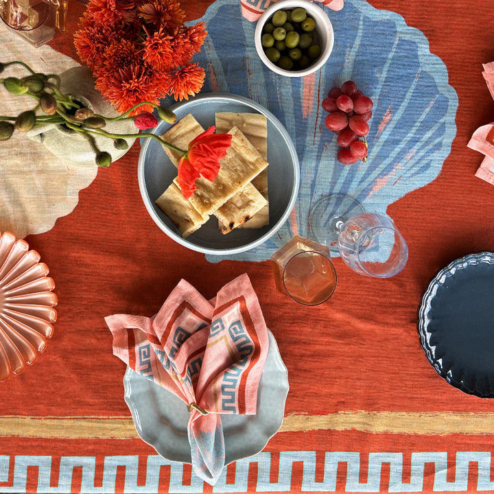 Loco Living Scallop Napkin Set 4