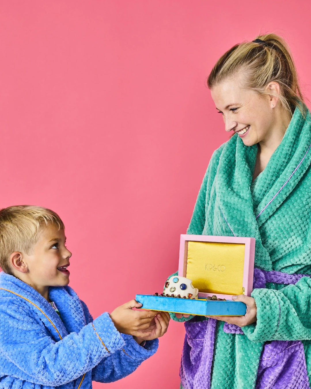 Kip & Co Precious Velvet Jewellery Box Small