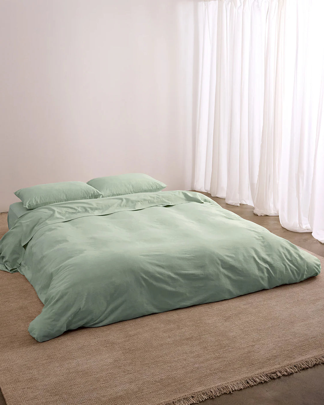 Hommey Fitted Sheet - Wasabi