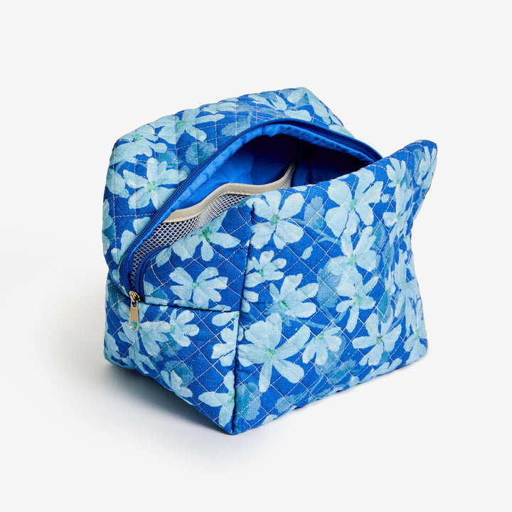 Bonnie & Neil Violet Blue Toiletry Bag