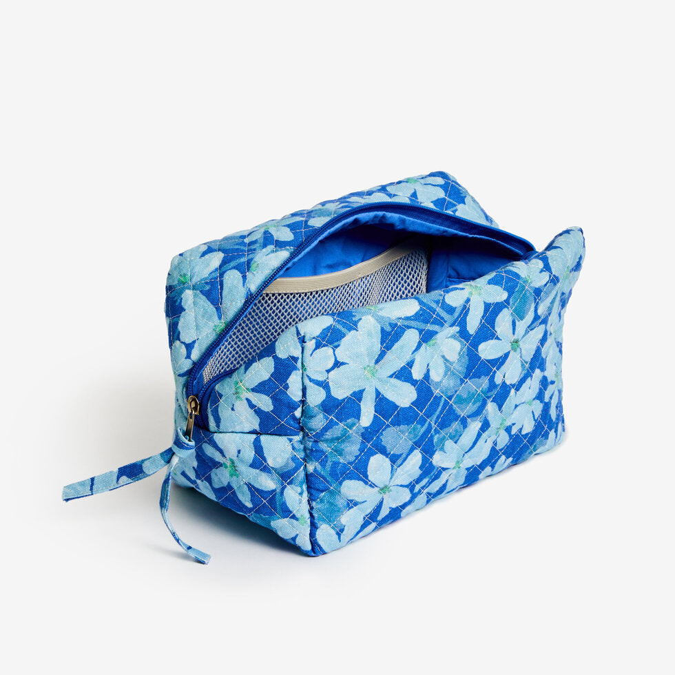 Bonnie & Neil Violet Blue Toiletry Bag