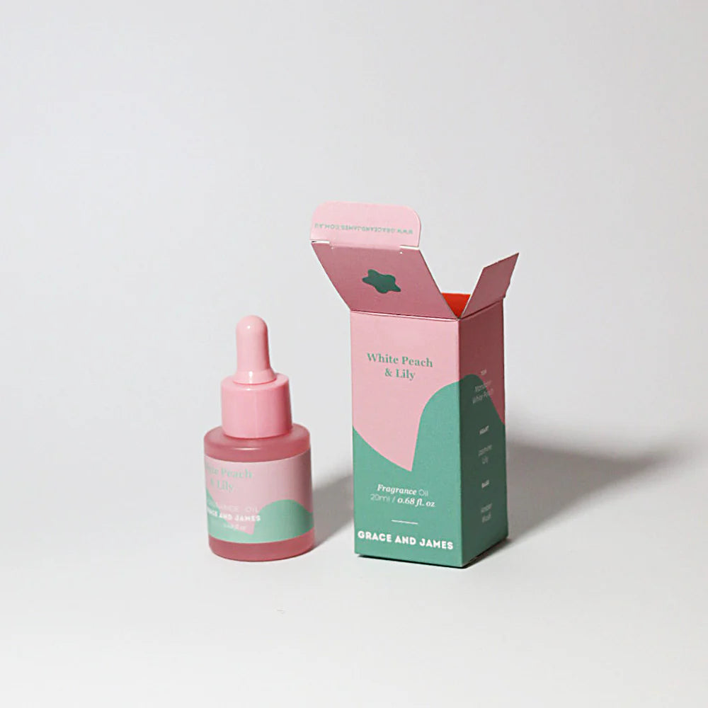 Grace and James White Peach & Lily Refill
