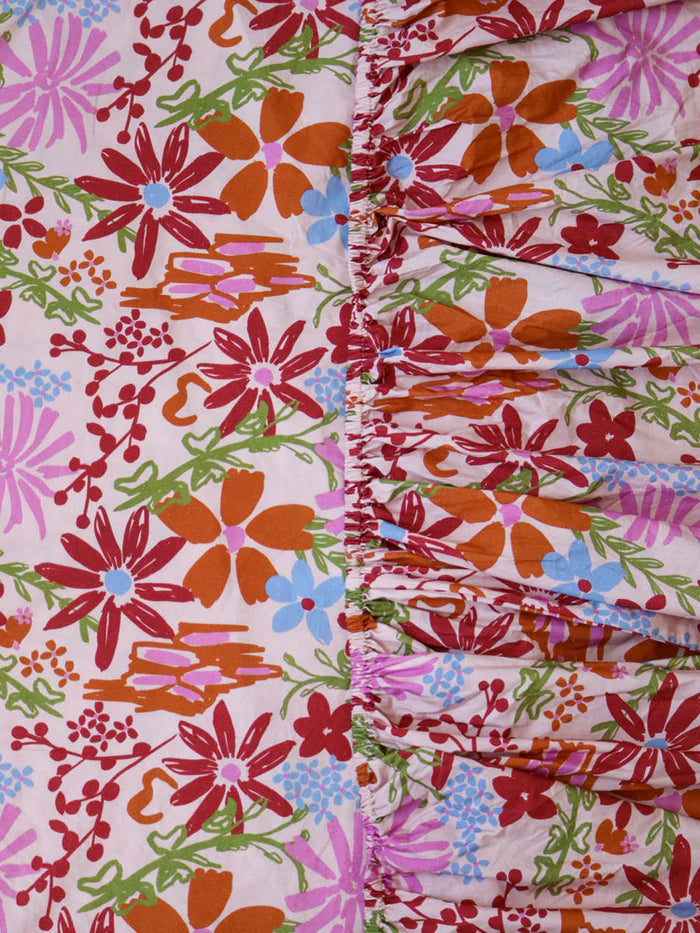 Mosey Me Winter Garden Fitted Sheet