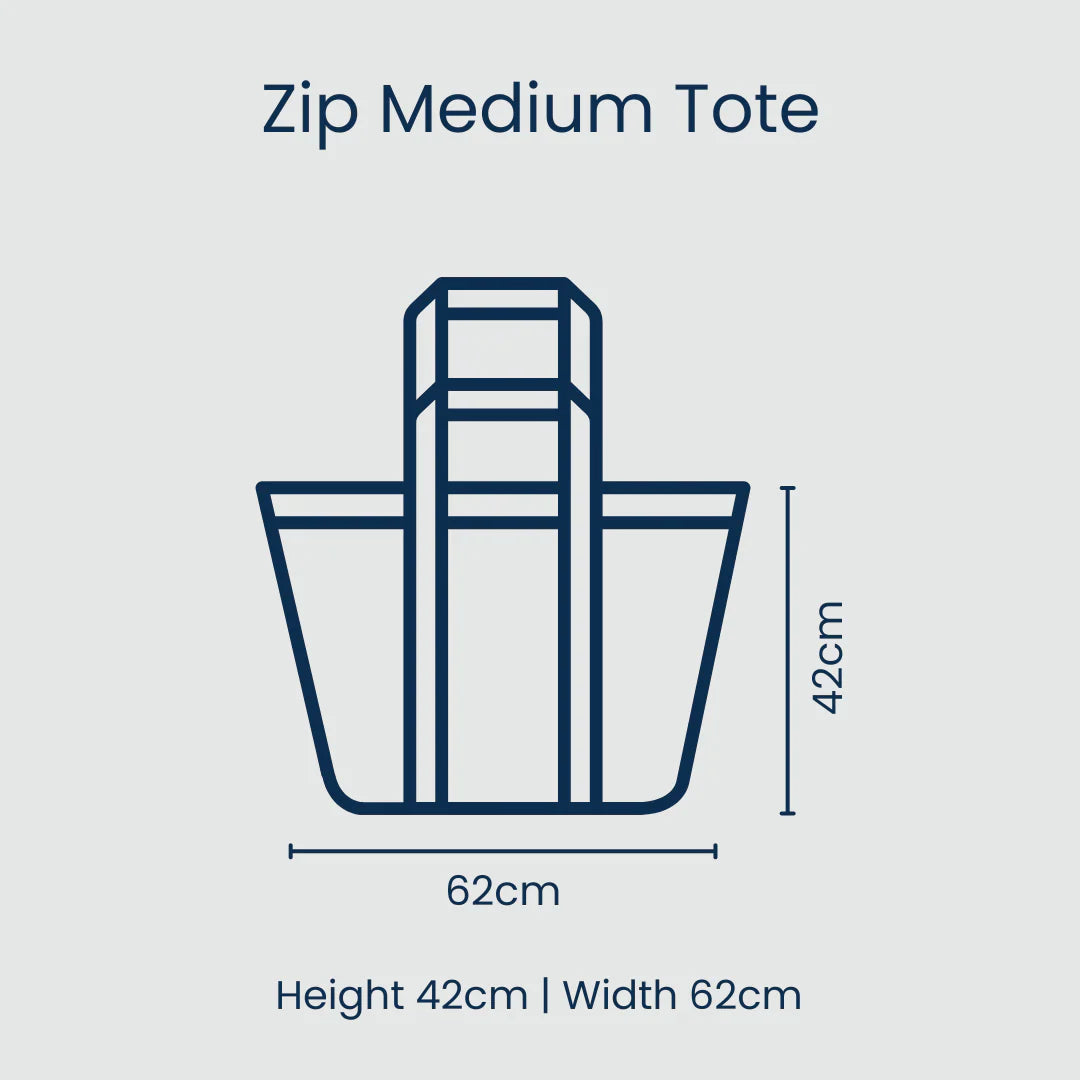 Project Ten Medium Zip Tote - Sunny Floral