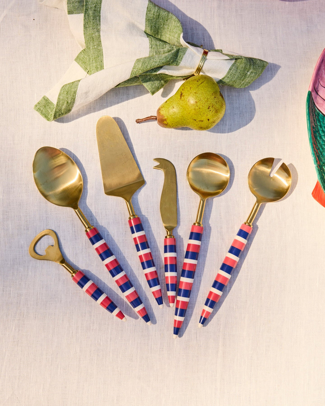 Kip & Co Crete Stripe Brasserie Cheese Knife