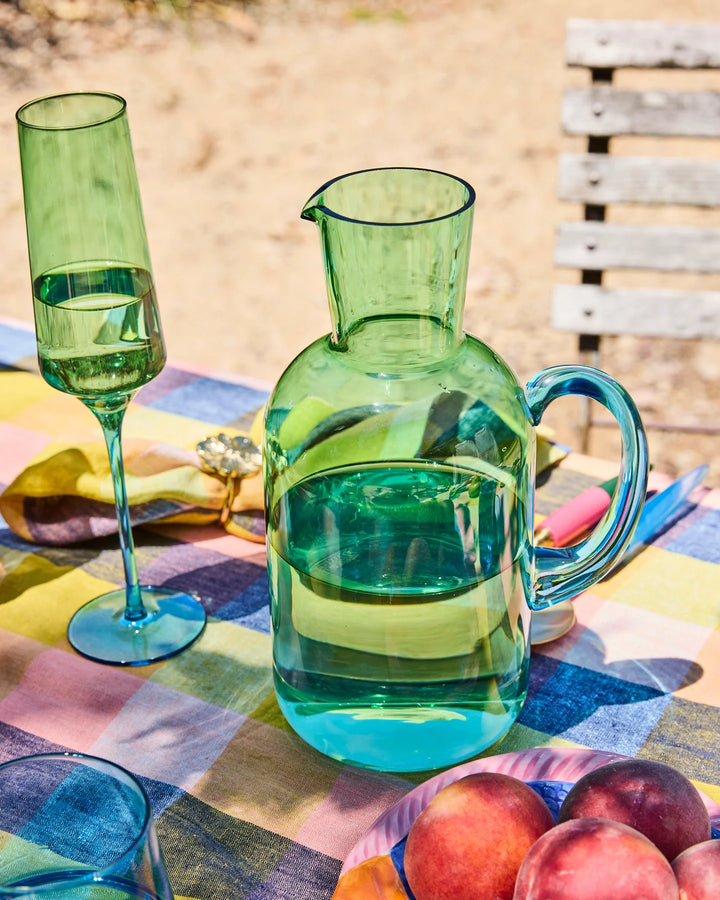 Kip & Co Pistachio Crush Champagne Glass 2P Set