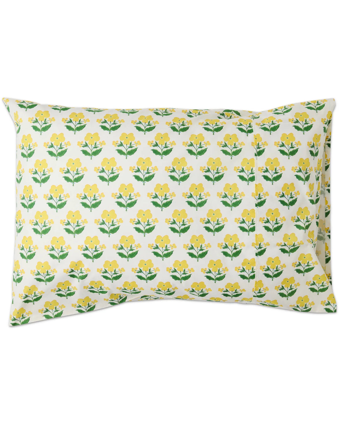 Kip & Co x Anna Spiro Indian Summer Yellow Organic Cotton Pillowcases