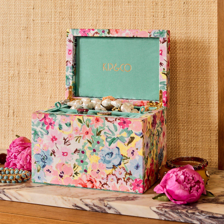 Kip & Co Alfresco Velvet Jewellery Box