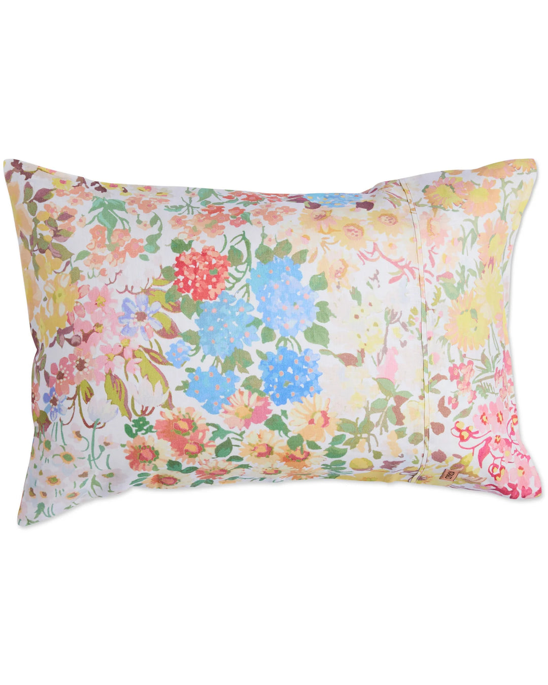 Kip & Co Forever Floral Butter Linen Pillowcases