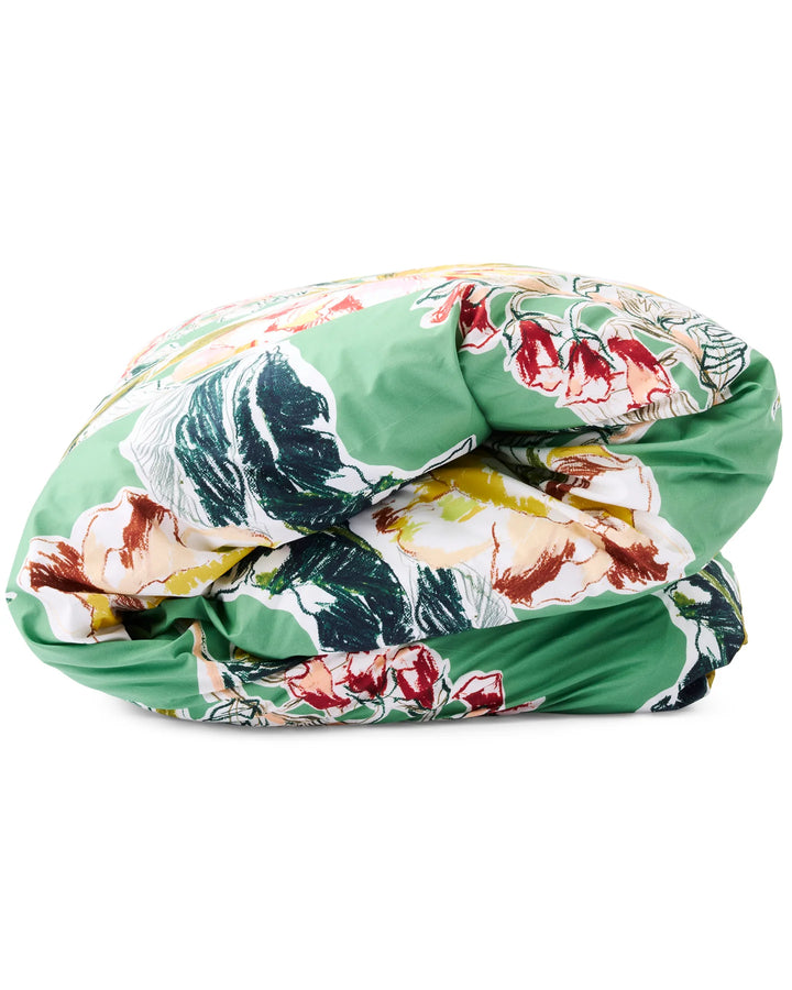 Kip & Co Somerset Green Organic Cotton Quilt Cover