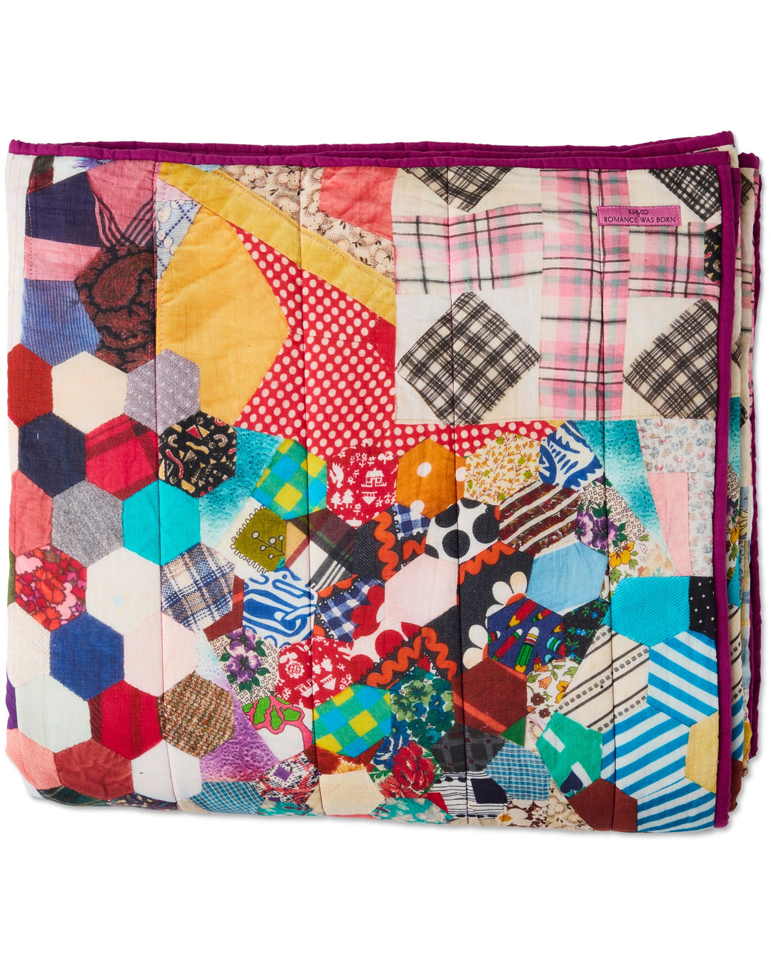 Kip & Co x Romance Was Born Patchy Times Organic Cotton Quilted Bedspread