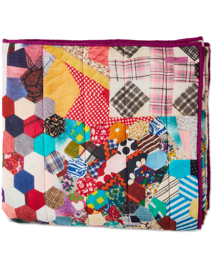 Kip & Co x Romance Was Born Patchy Times Organic Cotton Quilted Bedspread