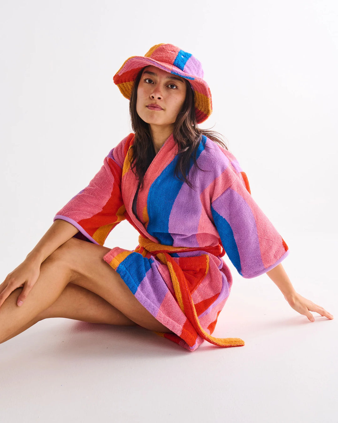 Kip & Co Surfs Up Terry Mini Robe