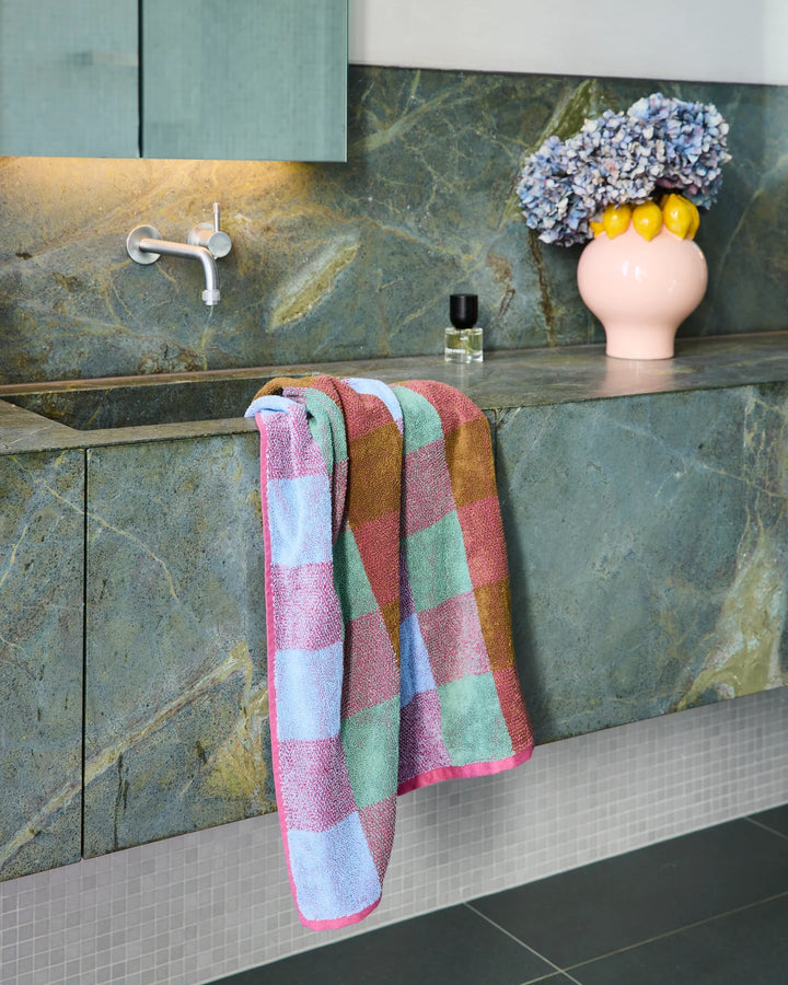Kip & Co Bondi Tartan Terry Hand Towel