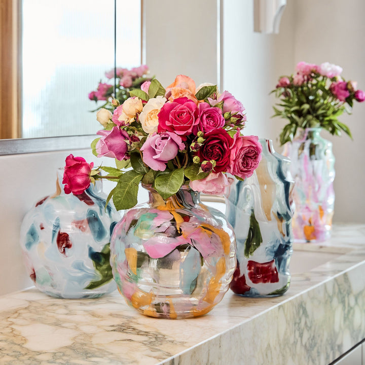 Kip & Co Swirl Portofino Tall Vase
