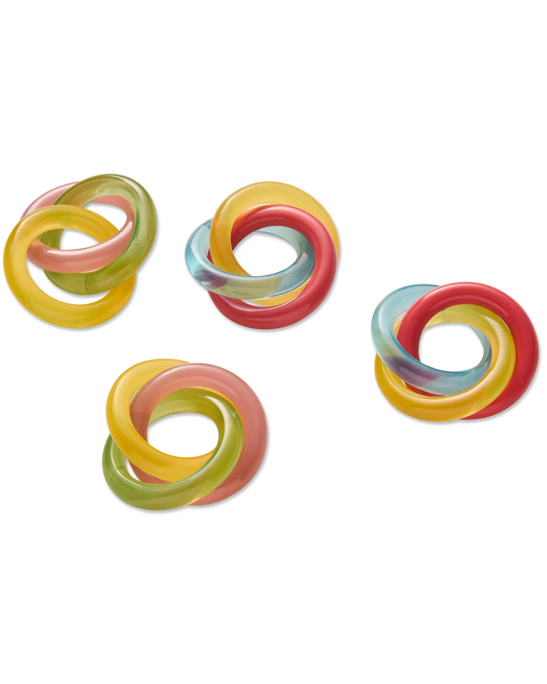 Kip & Co Bejewelled Trinity Napkin Rings