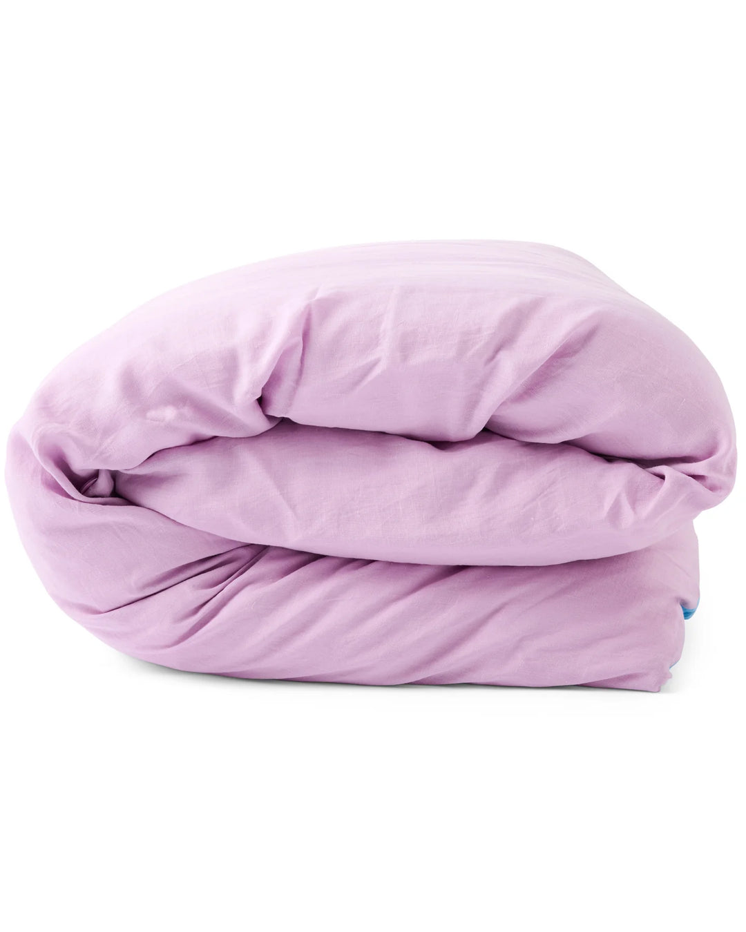Kip & Co Niagara Lavender Reversible Linen Quilt Cover