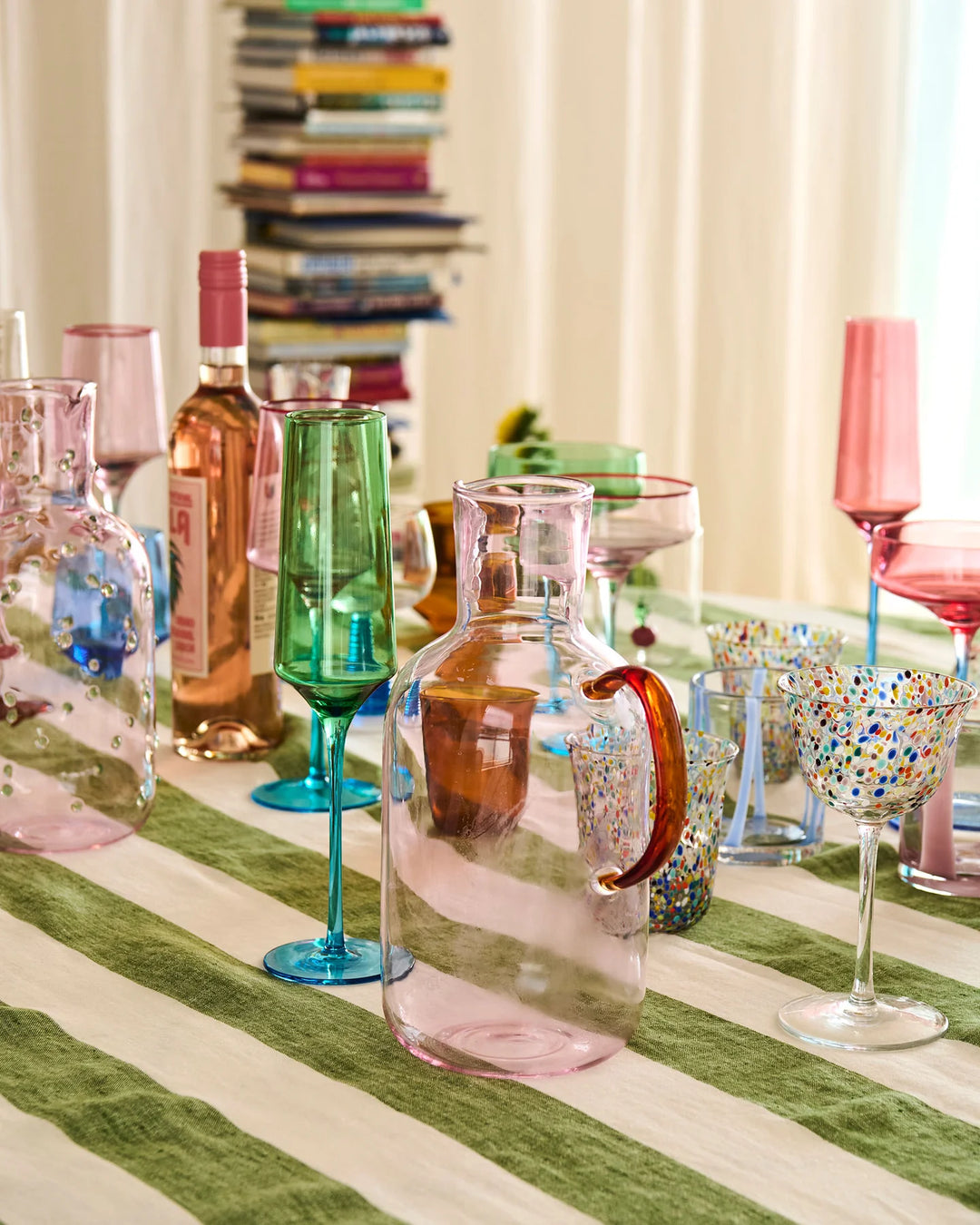 Kip & Co Pistachio Crush Champagne Glass 2P Set