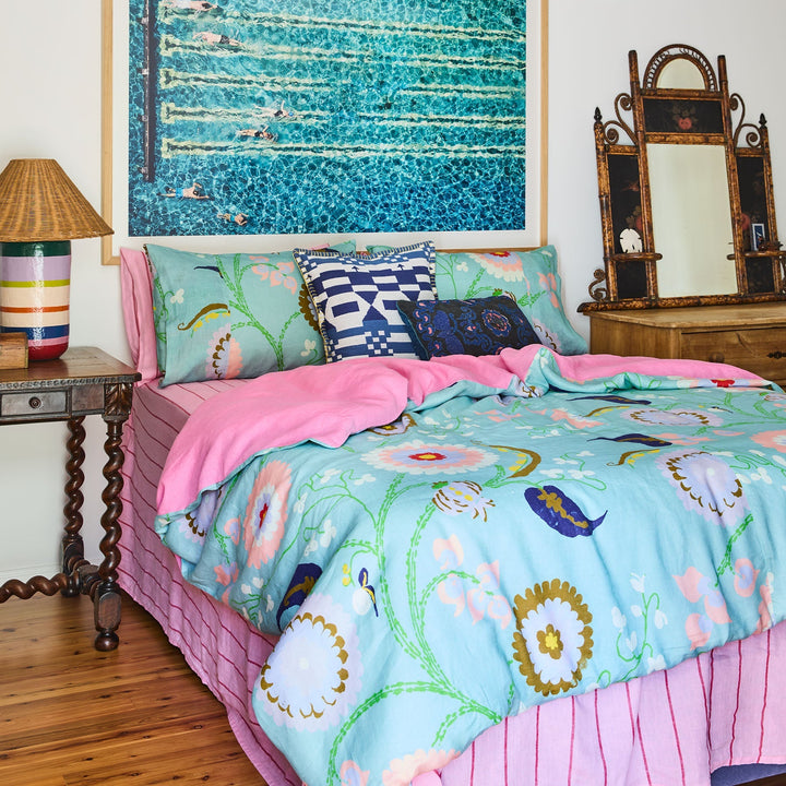 Kip & Co x Anna Spiro Isabelle Linen Pillowcases