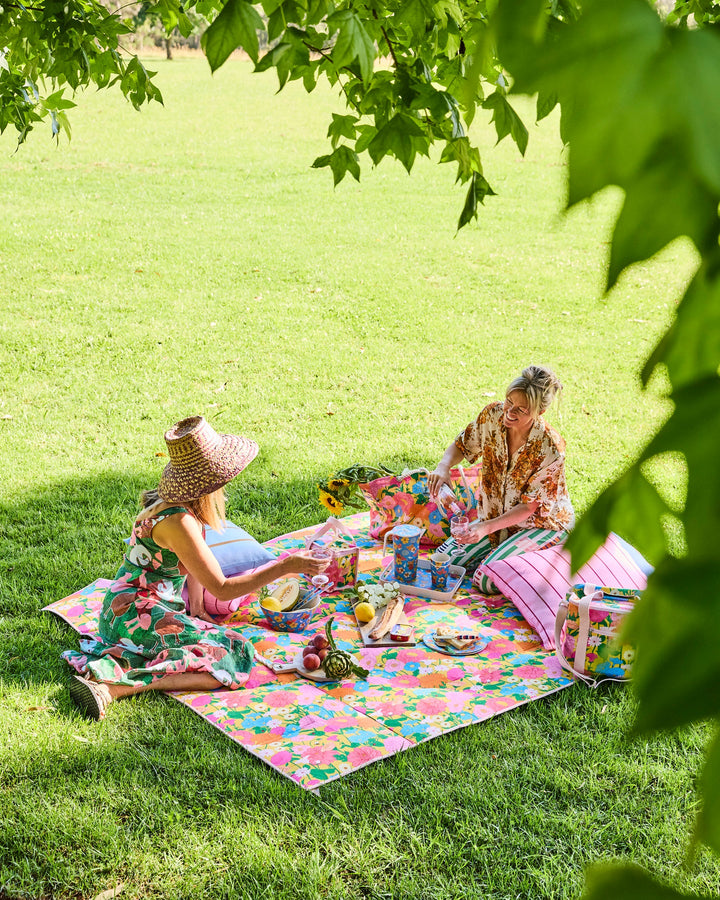 Kip & Co Follow The Sun Yellow Picnic Mat