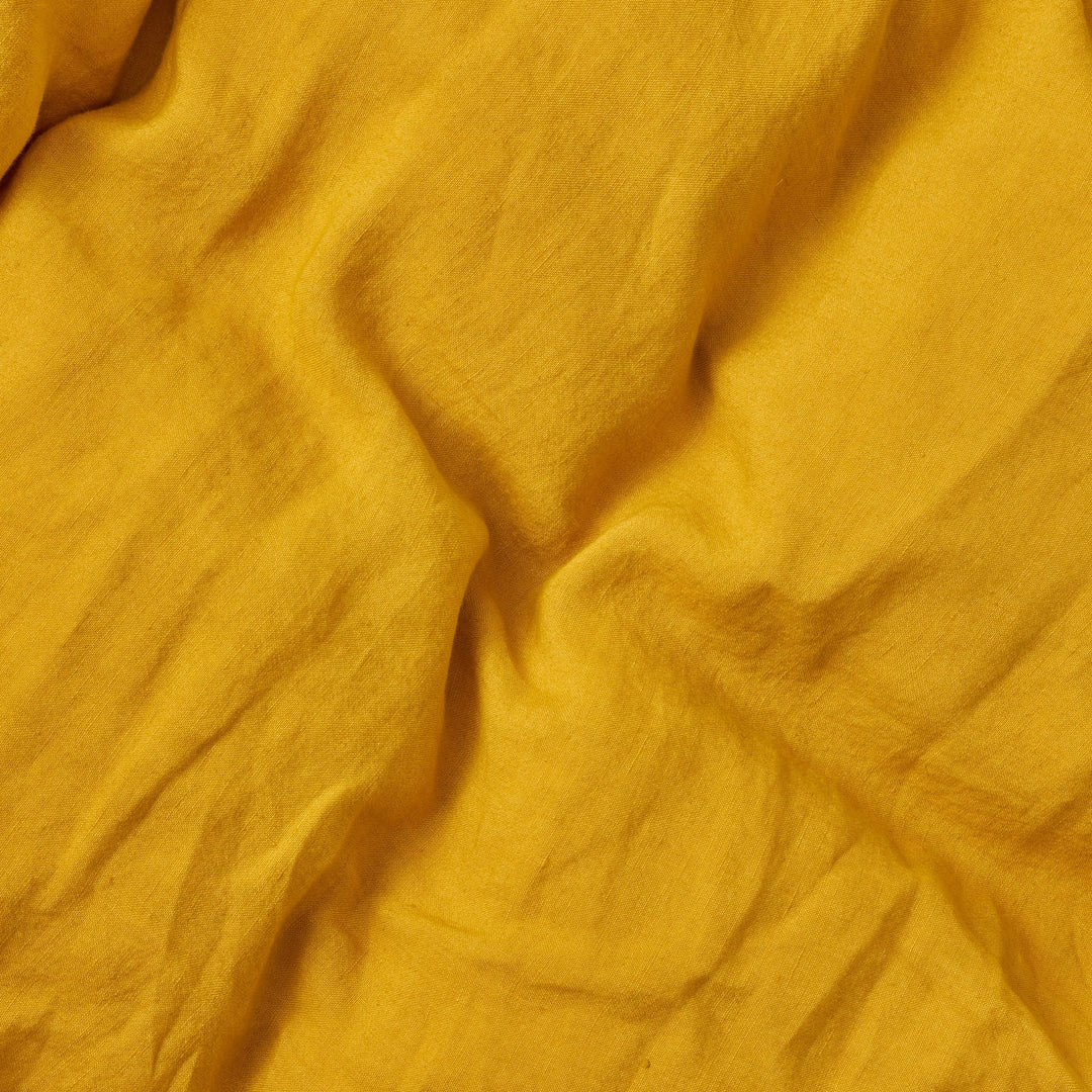 Kip & Co Golden Blossom Linen Quilt Cover