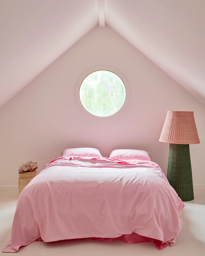 Kip & Co Glow In Pink Bamboo Cotton Pillowcases